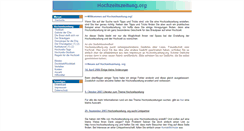 Desktop Screenshot of hochzeitszeitung.org